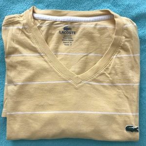 MEN'S Lacoste V-Neck Size 7 US size mens XL